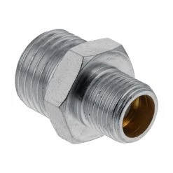 Master Airbrush Airbrush Fittings 1/8" BSP Male To 1/4" BSP Male Fitting Conversion Adapter Nipple