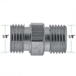 Master Airbrush Airbrush Fittings 1/8" BSP Male To 1/8" BSP Male Fitting Conversion Adapter