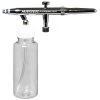 Master Airbrush Multi-Purpose Siphon Feed Single Action Airbrush Kit With A 4 Oz. Plastic Bottle And A 0.3mm Fluid Tip