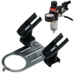 Master Airbrush Airbrush Holder For 2 Airbrushes; Mounts Onto Regulator And Water Trap Filters For Airbrush Air Compressors