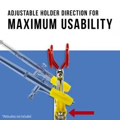 Master Airbrush Table Top Airbrush Holder Station Stand Holds 4 Airbrushes Swivel Tilt Set