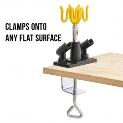 Master Airbrush Universal Clamp-on Airbrush Holder. Holds Up To 4 Airbrushes And All Brands, Master, Iwata, Paasche, Badger 9 Master Airbrush Universal Clamp-on Airbrush Holder. Holds Up To 4 Airbrushes And All Brands, Master, Iwata, Paasche, Badger