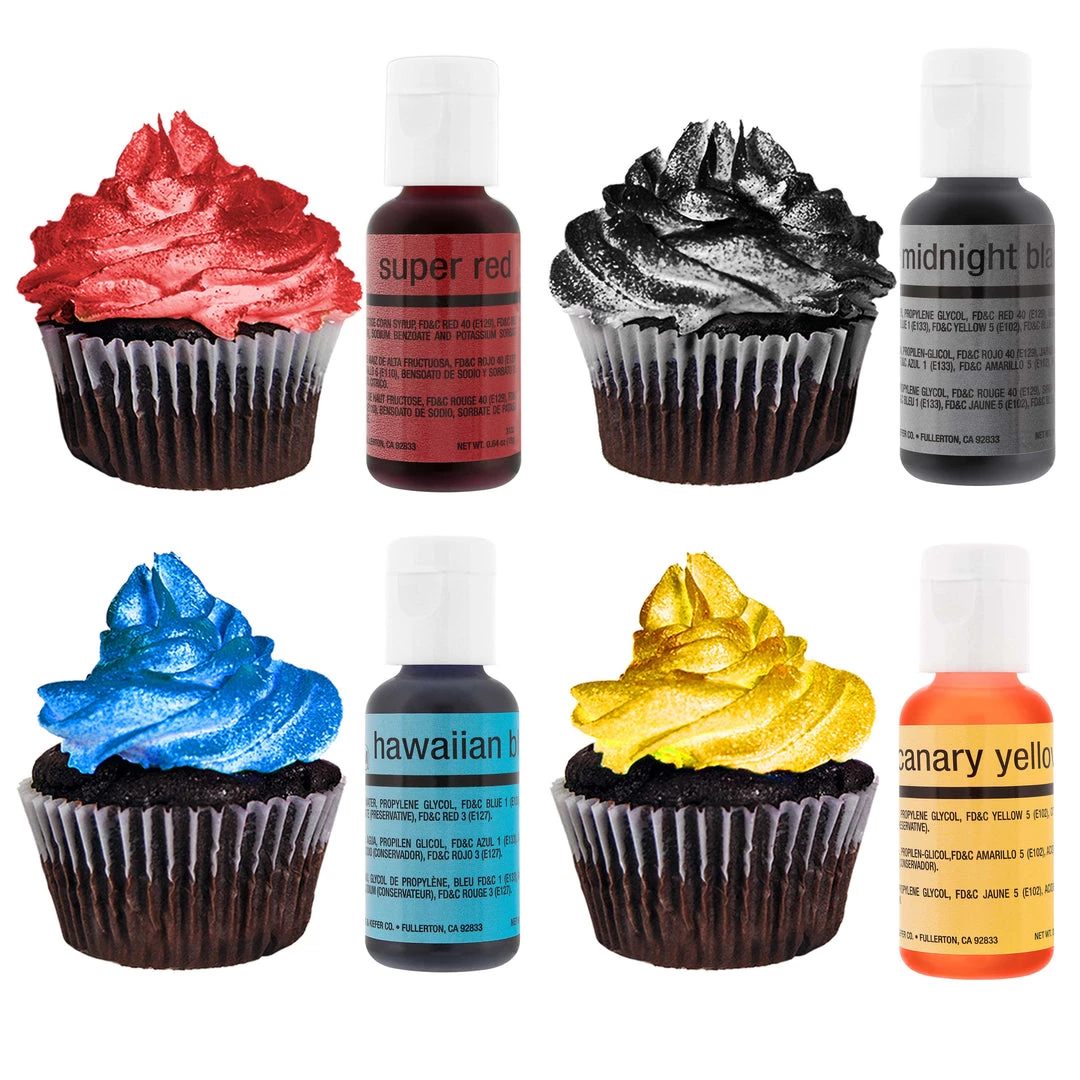 Master Airbrush Cake Decorating Airbrushing System Kit With 12 Color Food Coloring Set - G22 Gravity Feed, G76 Trigger Airbrush, Air Tank Compressor, Guide Booklet 9 Master Airbrush Cake Decorating Airbrushing System Kit With 12 Color Food Coloring Set - G22 Gravity Feed, G76 Trigger Airbrush, Air Tank Compressor, Guide Booklet