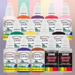 Master Airbrush 2 Airbrush Nail System Kit With 12 Paint Color Set, High Performance Single-Piston Airbrush Air Compressor 14 Master Airbrush 2 Airbrush Nail System Kit With 12 Paint Color Set, High Performance Single-Piston Airbrush Air Compressor