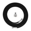 Master Airbrush Airbrush Hoses Premium 6 Foot Nylon Braided Airbrush Hose With 1/8" BSP Size Fittings Plus A 1/4" BSP Female To 1/8" BSP Male Fitting Conversion Adapter
