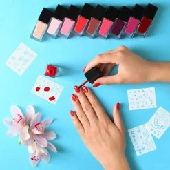 Master Airbrush Airbrush Nail Stencils - Design Series Set # 11 Includes 20 Individual Nail Templates With 13 Designs Each For A Total Of 260 Designs Of Series #11