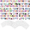Master Airbrush Airbrush Nail Stencils - Design Series Set # 12 Includes 20 Individual Nail Templates With 18 Designs Each For A Total Of 360 Designs Of Series #12