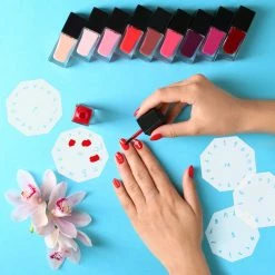 Master Airbrush Airbrush Nail Stencils - Design Series Set # 16 Includes 20 Individual Nail Templates With 13 Designs Each For A Total Of 260 Designs Of Series #16