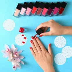 Master Airbrush Airbrush Nail Stencils - Design Series Set # 2 Includes 20 Individual Nail Templates With 16 Designs Each For A Total 320 Designs Of Series #2