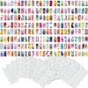 Master Airbrush Airbrush Nail Stencils - Design Series Set # 3 Includes 20 Individual Nail Templates With 12 Designs Each For A Total Of 240 Designs Of Series #3