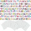 Master Airbrush Airbrush Nail Stencils - Design Series Set # 6 Includes 20 Individual Nail Templates With 14 Designs Each For A Total Of 280 Designs Of Series #6