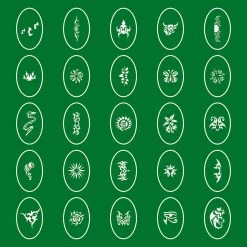 Master Airbrush Temporary Tattoo Stencils Booklet Set 1 With 100 Different Self-Adhesive Reusable Stencil Designs Airbrush Tattoo Stencils