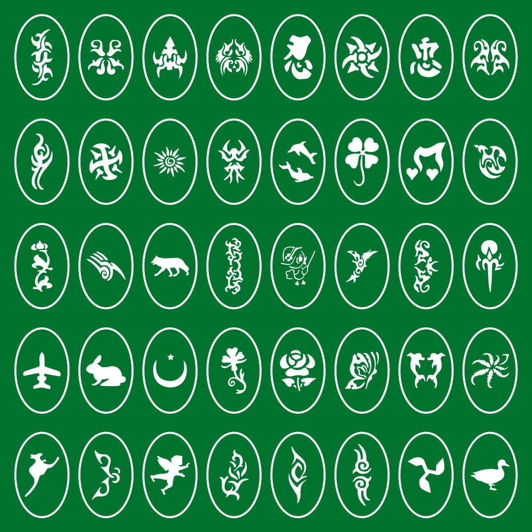 Master Airbrush Temporary Tattoo Stencils Booklet Set 4 With 160 Different Self-Adhesive Reusable Stencil Designs Airbrush Tattoo Stencils 7 Master Airbrush Temporary Tattoo Stencils Booklet Set 4 With 160 Different Self-Adhesive Reusable Stencil Designs Airbrush Tattoo Stencils