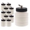 10 Pack Master Airbrush TB-004, 2.7oz Plastic Jar Bottles With 60 Down Angle Adaptor Lid Assembly, Single-Action Siphon Airbrush Cups & Jars 1 10 Pack Master Airbrush TB-004, 2.7oz Plastic Jar Bottles With 60 Down Angle Adaptor Lid Assembly, Single-Action Siphon Airbrush Cups & Jars