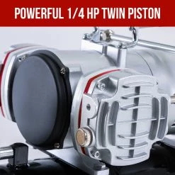 Master Airbrush Professional High Performance Twin Cylinder Piston Airbrush Air Compressor With Air Storage Tank, Regulator, Gauge & Water Trap Filter 10 Master Airbrush Professional High Performance Twin Cylinder Piston Airbrush Air Compressor With Air Storage Tank, Regulator, Gauge & Water Trap Filter