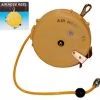 Master Airbrush 25' Retractable-Retracting 1/4" Fitting Air Hose Reel With Coupler And Plug