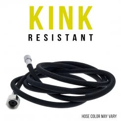 Master Airbrush Airbrush Hoses 6' Nylon Braided Airbrush Hose With A PAASCHE Airbrush Size Fitting On One End And A Standard 1/4