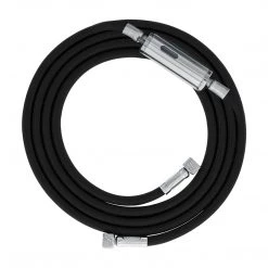 Master Airbrush 10 Foot Nylon Braided Airbrush Hose With Inline Moisture Trap Filter And Standard 1/8" Size Fittings On Both Ends (Hose Color May Vary) Airbrush Hoses