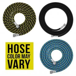 Master Airbrush Premium 10 Foot Nylon Braided Airbrush Hose With Standard 1/8" Size Fittings On Both Ends (Hose Color May Vary) 13 Master Airbrush Premium 10 Foot Nylon Braided Airbrush Hose With Standard 1/8