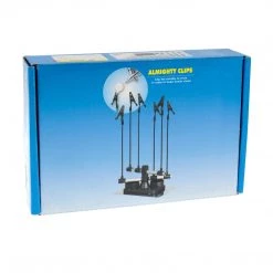 Master Airbrush Airbrush Stands & Holders Almighty Clips Airbrush Project Holder With 6 Clips, Adjustable Flexible Rods And A Magnetic Base
