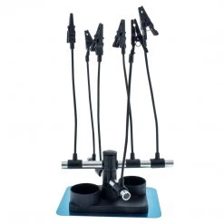 Master Airbrush Airbrush Stands & Holders Almighty Clips Airbrush Project Holder With 6 Clips, Adjustable Flexible Rods And A Magnetic Base