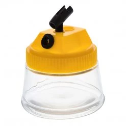Master Airbrush Airbrush Cleaning Airbrush 3 In 1 Cleaning Pot With Holder With 4 Replacement Filters And A Paint Syringe