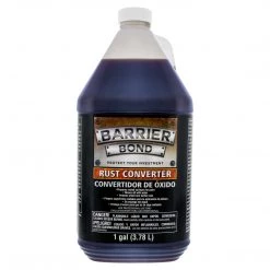 Rust Converters Barrier Bond Rust-Converter Coating - 1 Gallon Container Of Rust Converting Coating - Anti-Rust Protection For Underbody Rustpoofing