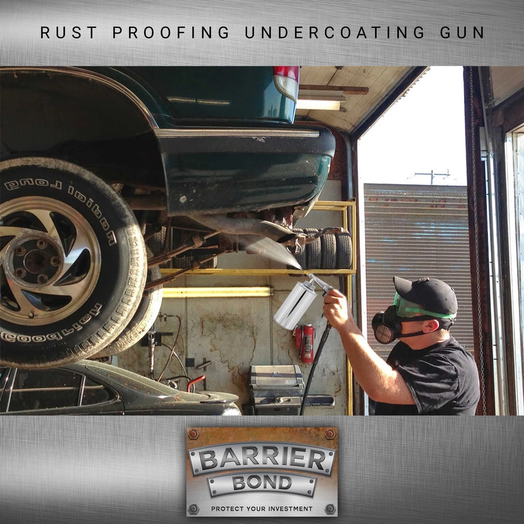 Barrier Bond - NO-DRIP Rust-Proofing Coating - 1 Gallon Container Of Rust Inhibitor/Preventor Amber Color - Anti-Corrosive And Anti-Rust Qualities Rust Converters 5 Barrier Bond - NO-DRIP Rust-Proofing Coating - 1 Gallon Container Of Rust Inhibitor/Preventor Amber Color - Anti-Corrosive And Anti-Rust Qualities Rust Converters