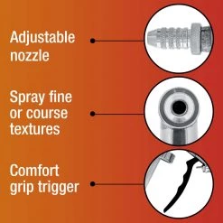 Custom Coat Bed Liner Accessories Professional Quality Bedliner Application Gun With Regulator