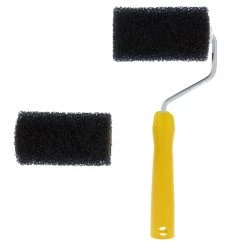 Custom Coat Paint & Bedliner Roller Accessory Application Kit - Frame, Roller, Tray, Liner, Brush