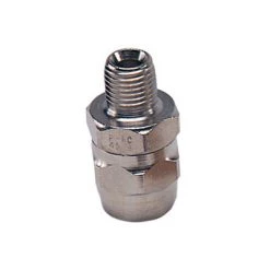 Devilbiss Hoses & Fittings Straight Reuseable Hose Connection (1/4" NPS Male) 240037 For Hose H-1921