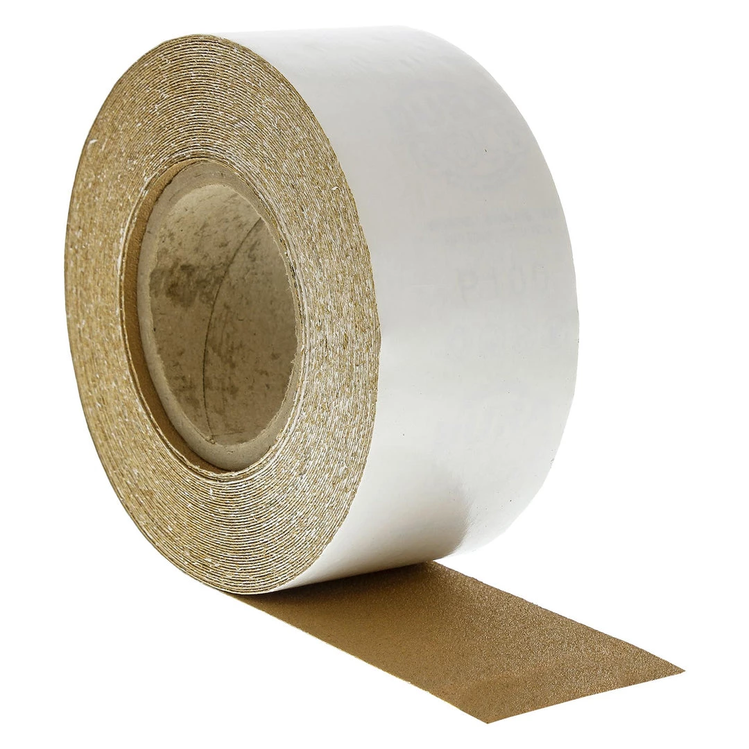 Dura-Gold 100 Grit Gold - Longboard Continuous Roll PSA Stickyback Self Adhesive Sandpaper 20 Yards Long By 2-3/4" Wide 3M Longboard 5 Dura-Gold 100 Grit Gold - Longboard Continuous Roll PSA Stickyback Self Adhesive Sandpaper 20 Yards Long By 2-3/4" Wide 3M Longboard