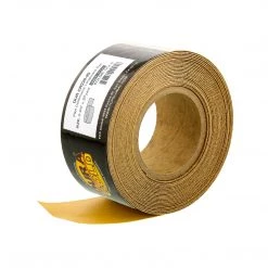 Dura-Gold 220 Grit Gold - Longboard Continuous Roll PSA Stickyback Self Adhesive Sandpaper 20 Yards Long By 2-3/4" Wide