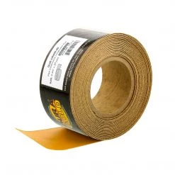 Dura-Gold 3M Longboard 400 Grit Gold - Longboard Continuous Roll PSA Stickyback Self Adhesive Sandpaper 20 Yards Long By 2-3/4" Wide