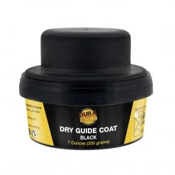 Dura-Gold Premium Black Dry Guide Coat Kit, 7 Ounces (200 Grams) - Powder That Instantly Highlights Auto Bodyshop Repair Surface Imperfections Defects Guide Coats