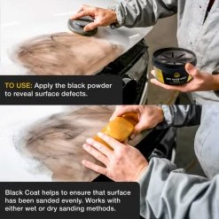 Dura-Gold Premium Black Dry Guide Coat Kit, 7 Ounces (200 Grams) - Powder That Instantly Highlights Auto Bodyshop Repair Surface Imperfections Defects Guide Coats 11 Dura-Gold Premium Black Dry Guide Coat Kit, 7 Ounces (200 Grams) - Powder That Instantly Highlights Auto Bodyshop Repair Surface Imperfections Defects Guide Coats