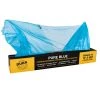 Dura-Gold 12' X 400' Roll Of Pure Blue Premium Overspray Paintable Plastic Sheeting - 0.4 Mil, Protective Masking Film Cover - Auto Painting Household