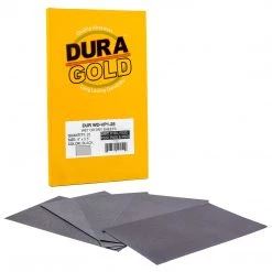 Dura-Gold Variety Pack Fine - Wet Or Dry Sandpaper Finishing Sheets 5-1/2" X 9" - Box Of 25