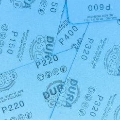 Dura-Gold Variety Pack Fine - Wet Or Dry Sandpaper Finishing Sheets 5-1/2