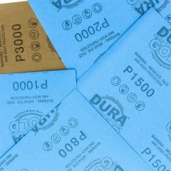 Dura-Gold Variety Pack Ultra Fine - Wet Or Dry Sandpaper Finishing Sheets 5-1/2