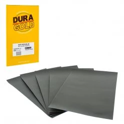 Dura-Gold 1000 Grit - Wet Or Dry Sandpaper Finishing Sheets 5-1/2" X 9" Sheets - Box Of 25