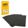 Dura-Gold Ultra Fine Sandpaper 120 Grit - Wet Or Dry Sandpaper Finishing Sheets 5-1/2" X 9" Sheets - Box Of 15