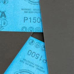 Dura-Gold 1500 Grit - Wet Or Dry Sandpaper Finishing Sheets 5-1/2" X 9" Sheets - Box Of 25 Ultra Fine Sandpaper