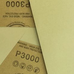 Dura-Gold 3000 Grit - Wet Or Dry Sandpaper Finishing Sheets 5-1/2" X 9" Sheets - Box Of 25