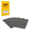 Dura-Gold 400 Grit - Wet Or Dry Sandpaper Finishing Sheets 5-1/2" X 9" Sheets - Box Of 25 Ultra Fine Sandpaper