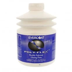 Fibreglass Evercoat Poly-Flex Flexible Polyester Glazing Putty, 30 Oz.