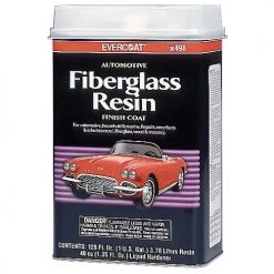 Fiber Glass Resin Fibreglass Evercoat 499 Fiberglass Resin - Quart
