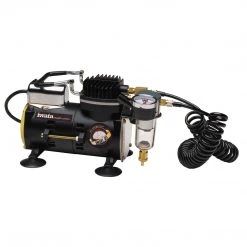 Iwata Smart Jet - Quiet, Compact, Powerful & Reliable Smart Technology Air Compressor With Air Hose