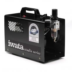Iwata Smart Jet Pro - Quiet, Compact, Powerful & Reliable Smart Technology Air Compressor With Air Hose