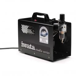 Iwata Smart Jet Pro - Quiet, Compact, Powerful & Reliable Smart Technology Air Compressor With Air Hose